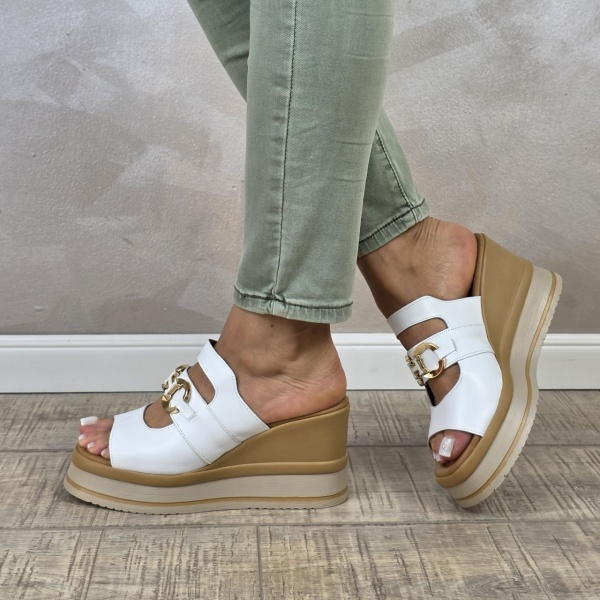 MANOS.RO Sandale dama piele naturala GOLD DEER SP885 - Img 4