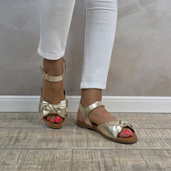 MANOS.RO Sandale dama piele naturala GOLD DEER SV1615 - Img 2