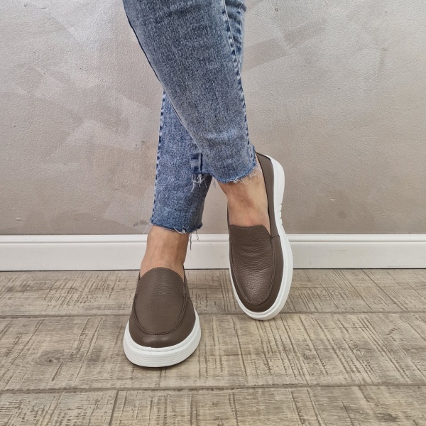 Pantofi casual/sport dama MANOS.RO piele naturala PC2242 - Img 2