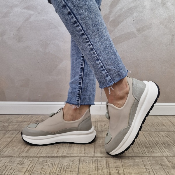 Pantofi casual/sport dama MANOS.RO piele naturala PS509 - Img 2