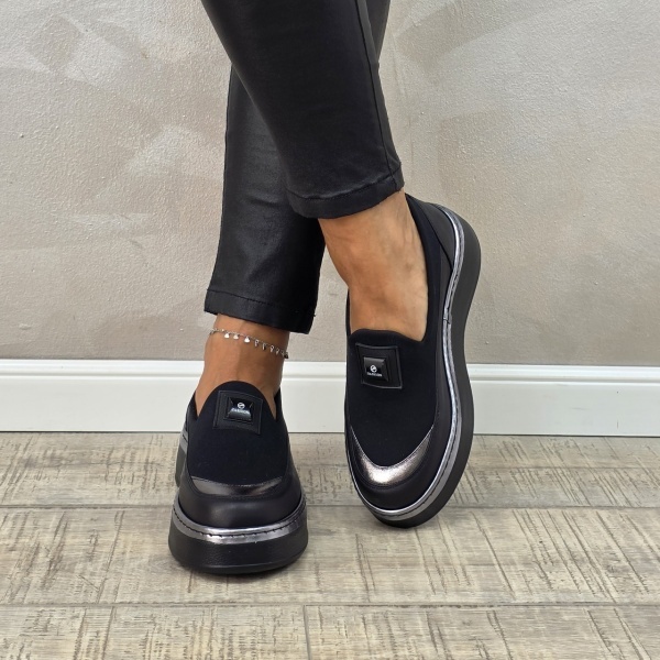 Pantofi casual/sport dama MANOS.RO piele naturala PS585 - Img 2