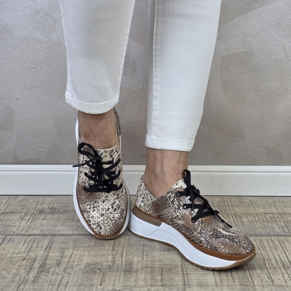 Pantofi casual/sport dama MANOS.RO piele naturala PS676 - Img 3