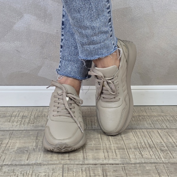 Pantofi casual/sport dama MANOS.RO piele naturala PS692 - Img 2