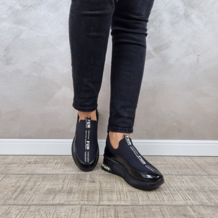 Pantofi casual/sport dama Manos.ro StretchFit/piele naturala PS349 - Img 4