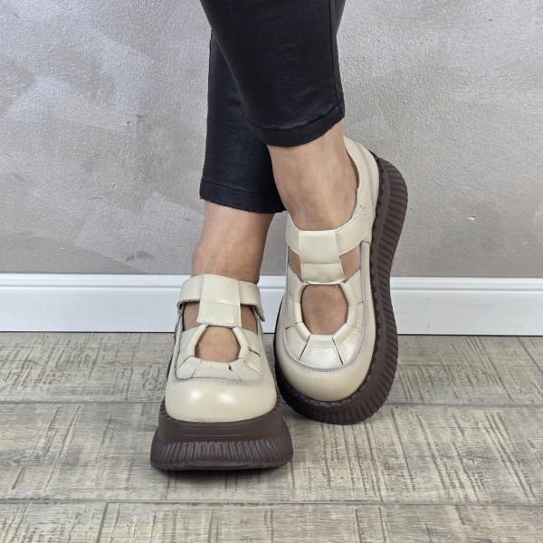 Pantofi dama casual Franco piele naturala PV2164 - Img 2