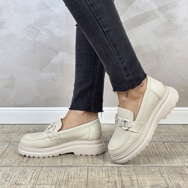 Pantofi dama sport FORMAZIONE piele naturala PC2314 - Img 4