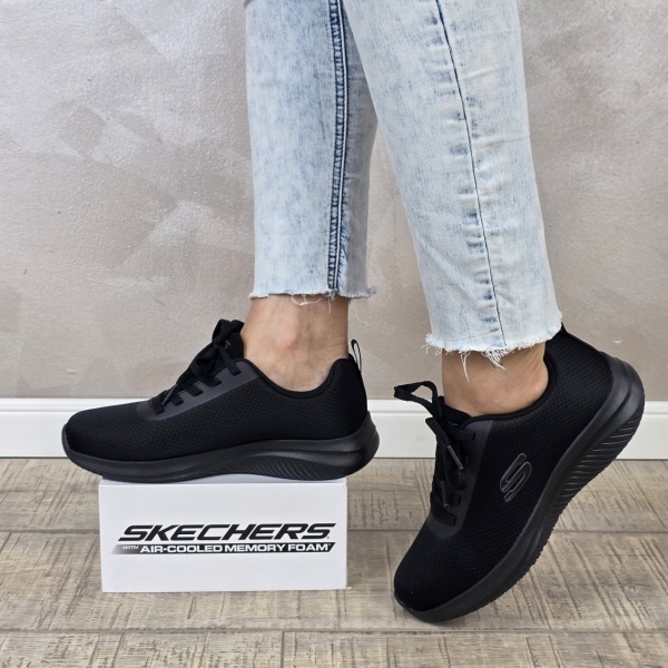 Pantofi sport Skechers® Work Relaxed Fit: Ultra Flex 3.0 Slip Resistant - Jinie 108176 BLK - Img 3