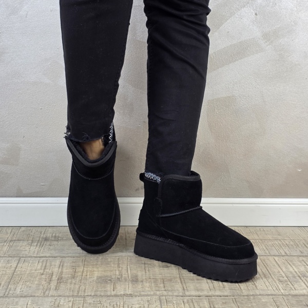MANOS.RO Ghete dama piele naturala Water Repellent ANA VIOTTI GD2382 - Img 2