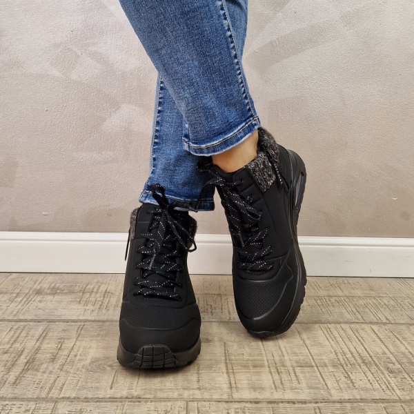 MANOS.RO Ghete dama Skechers 310566L BLK - Img 2
