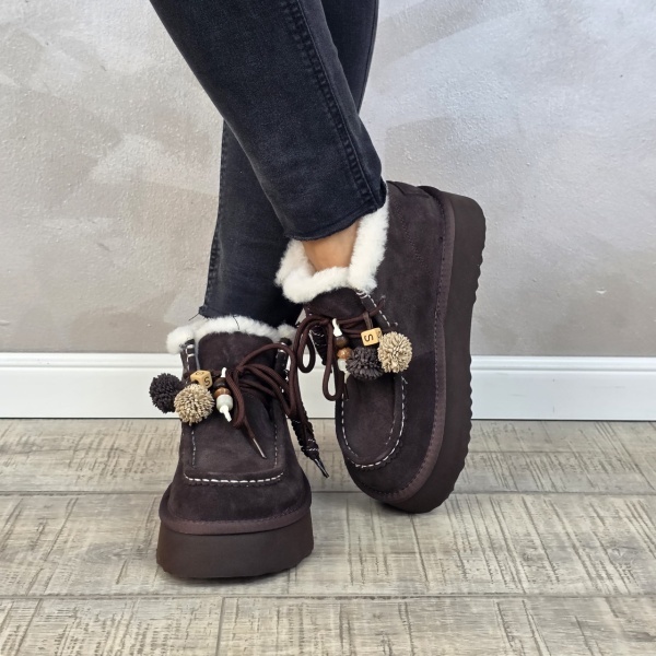 MANOS.RO Ghete/Pantofi dama piele naturala Water Repellent ANA VIOTTI GD2624 - Img 4