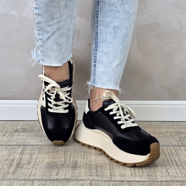 MANOS.RO Pantofi dama casual sport piele naturala Filippo PC2370 - Img 2