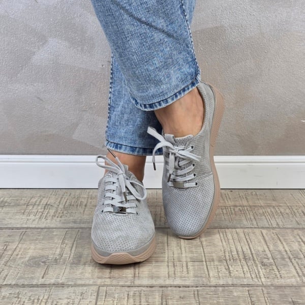 MANOS.RO Pantofi dama casual sport piele naturala FILIPPO PC2430 - Img 2