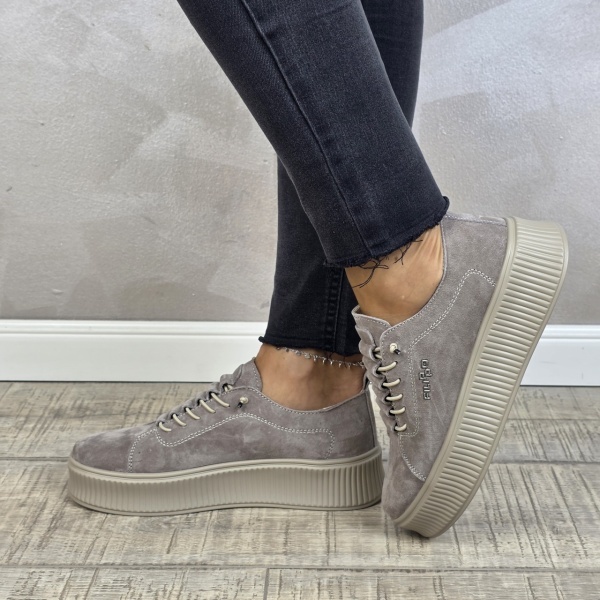 MANOS.RO Pantofi dama casual sport piele naturala FILIPPO PC2464 - Img 2