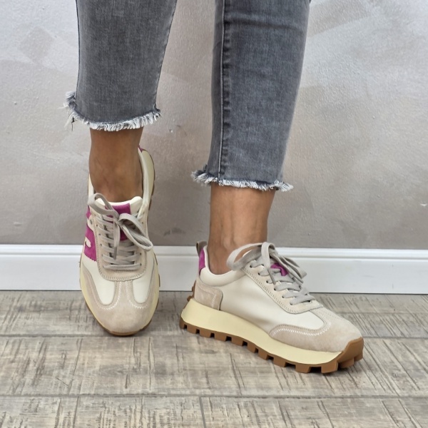 MANOS.RO Pantofi dama casual sport piele naturala Filippo PS599 - Img 2