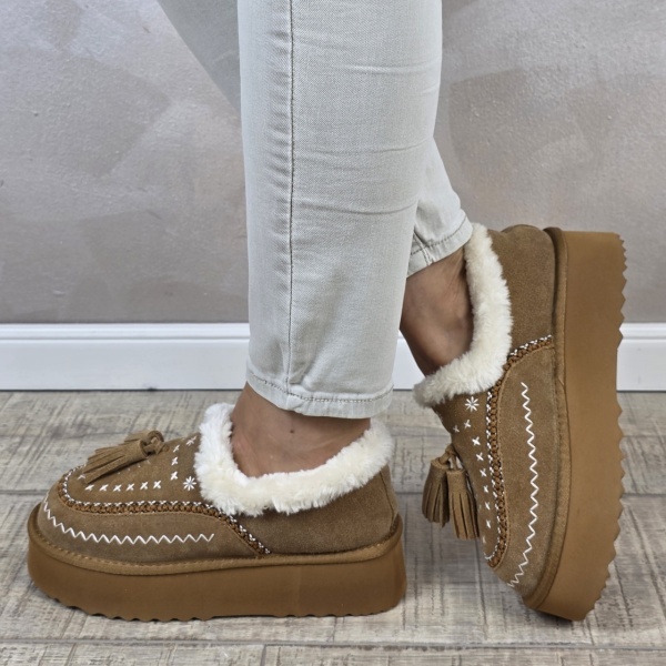 MANOS.RO Pantofi dama piele naturala Water Repellent ANA VIOTTI PC2301 - Img 4