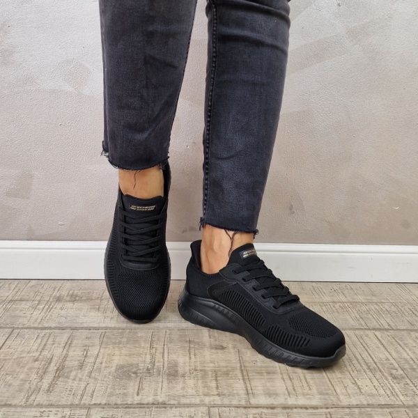 MANOS.RO Pantofi dama sport Skechers® SLIP-INS 117497 BBK - Img 2