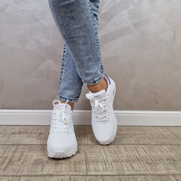 MANOS.RO Pantofi dama sport Skechers® Uno 177092 WPUR - Img 2