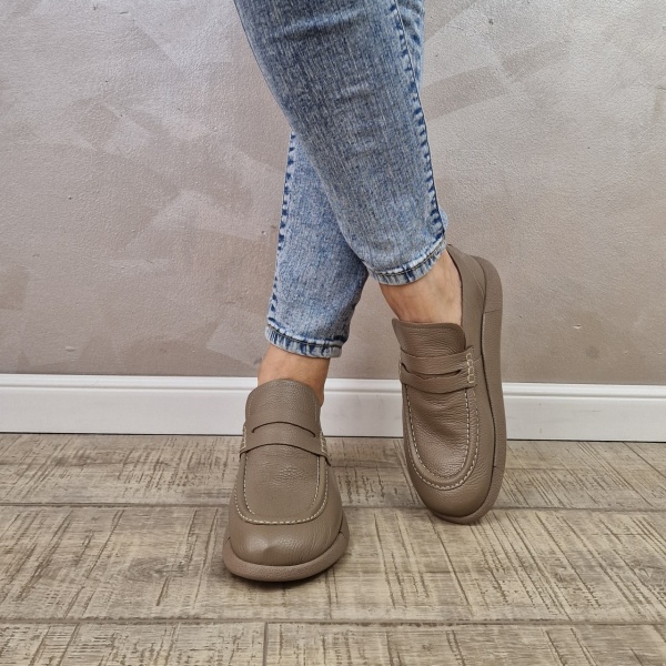Pantofi casual/sport dama MANOS.RO piele naturala PC2222 - Img 2
