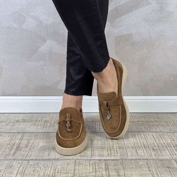 Pantofi casual/sport dama MANOS.RO piele naturala PC2315 - Img 3