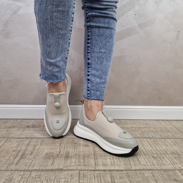 Pantofi casual/sport dama MANOS.RO piele naturala PS509 - Img 3
