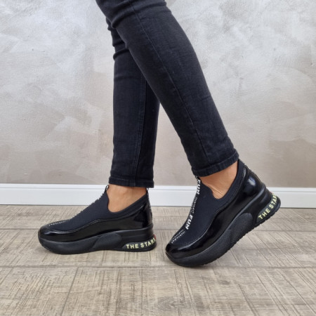 Pantofi casual/sport dama Manos.ro StretchFit/piele naturala PS349 - Img 5