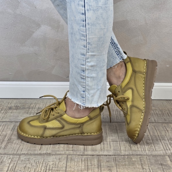 Pantofi dama casual Franco piele naturala PC2374 - Img 2
