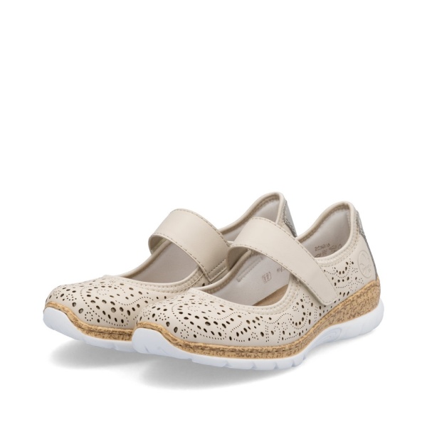 Pantofi dama piele naturala Rieker N4299-60 - Img 6