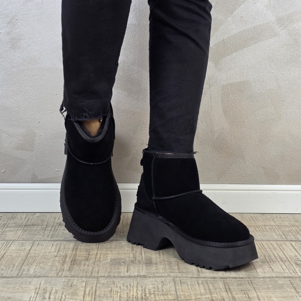 MANOS.RO Ghete dama piele naturala Water Repellent ANA VIOTTI GD2381 - Img 2