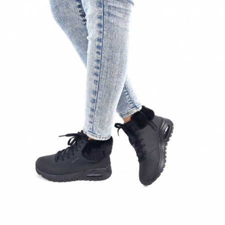 MANOS.RO Ghete dama Skechers 167274 BBK - Img 8