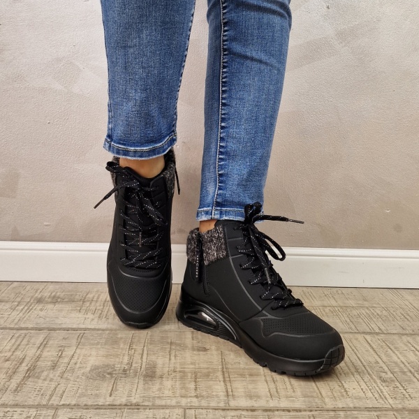 MANOS.RO Ghete dama Skechers 310566L BLK - Img 3