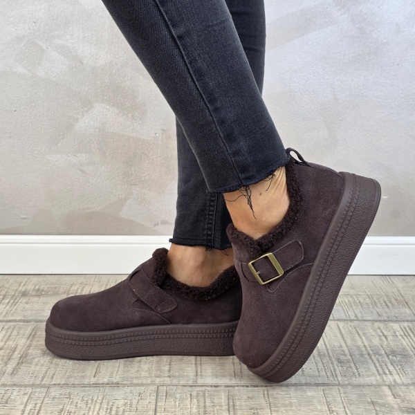 MANOS.RO Pantofi dama casual sport piele naturala FILIPPO PP438 - Img 4