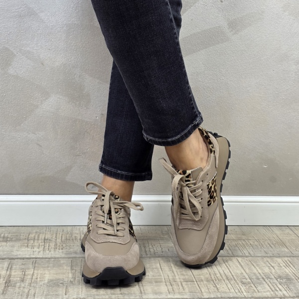 MANOS.RO Pantofi dama casual sport piele naturala FILIPPO PS557 - Img 2