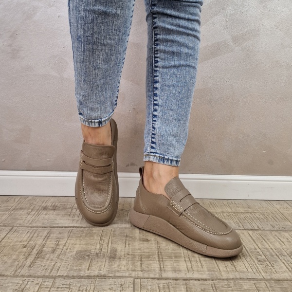 Pantofi casual/sport dama MANOS.RO piele naturala PC2222 - Img 3