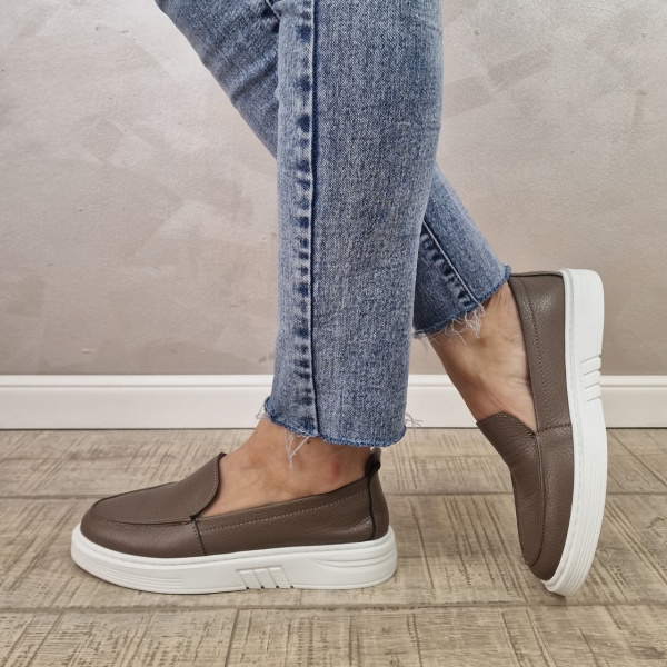 Pantofi casual/sport dama MANOS.RO piele naturala PC2242 - Img 4
