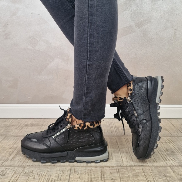 Pantofi casual/sport dama MANOS.RO piele naturala PS488 - Img 4