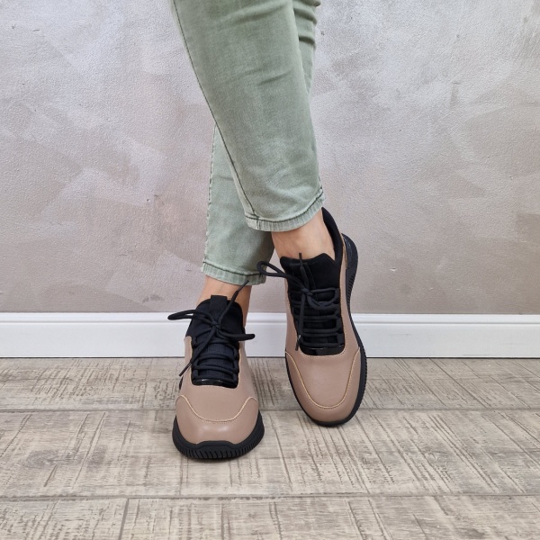 Pantofi dama sport FORMAZIONE piele naturala PS532 - Img 2