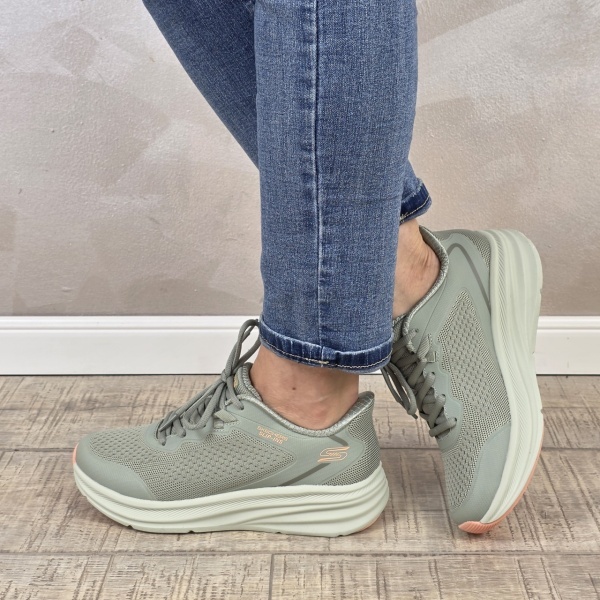 Pantofi dama sport Skechers® Bobs Skillz - Too Essential 117756 OLV - Img 6