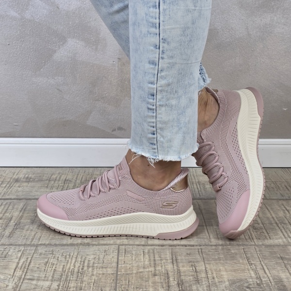 Pantofi dama sport Skechers® Bobs Squad 4 Staple Look beige 117743 BLSH - Img 5