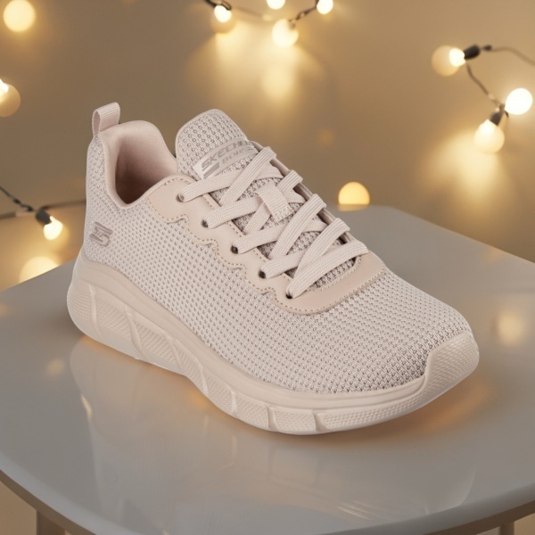 Pantofi dama sport Skechers® Bobs Squad Chaos 117346 NAT - Img 2