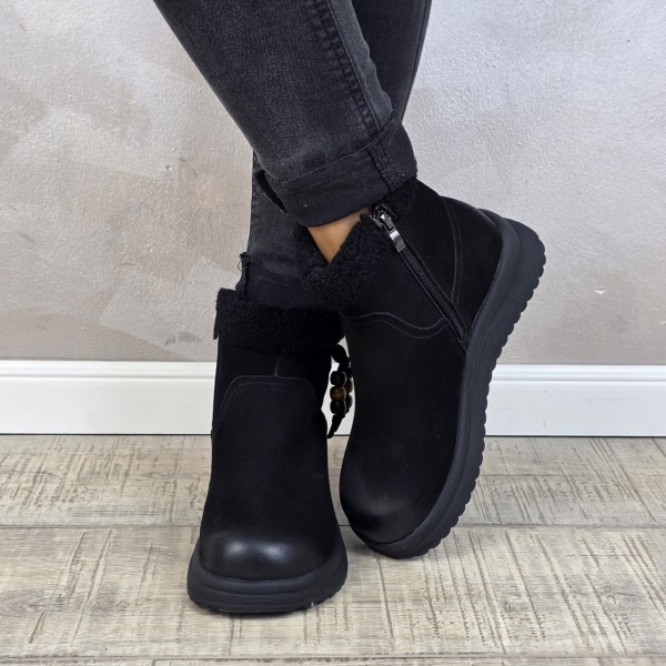 GHETE dama casual Feel piele naturala GD2586 - Img 4