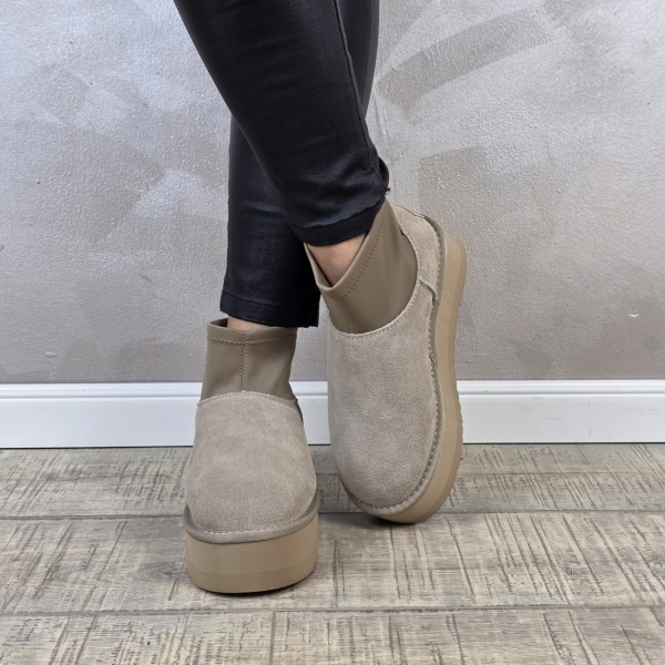 MANOS.RO Ghete dama piele naturala Water Repellent ANA VIOTTI GD2462 - Img 2