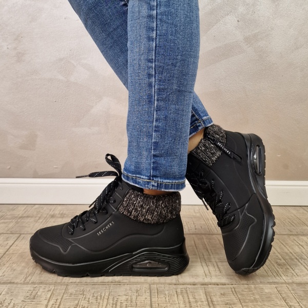 MANOS.RO Ghete dama Skechers 310566L BLK - Img 4