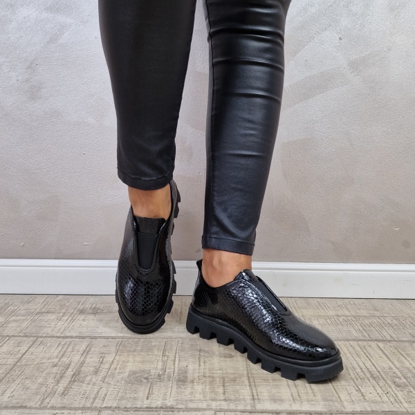 MANOS.RO Pantofi dama CASUAL ANNA VIOTTI piele naturala PC1889 - Img 2