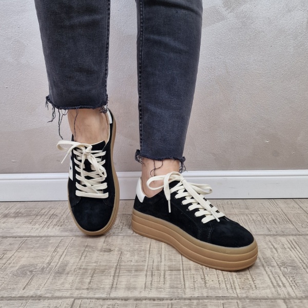 MANOS.RO Pantofi dama casual sport piele naturala Filippo PS468 - Img 2