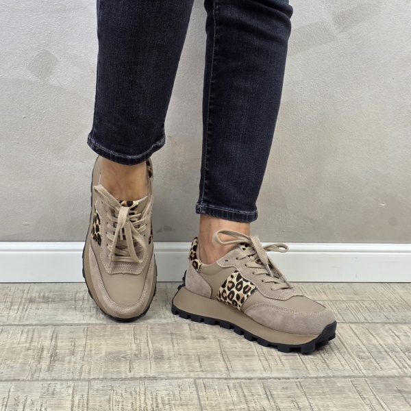MANOS.RO Pantofi dama casual sport piele naturala FILIPPO PS557 - Img 3