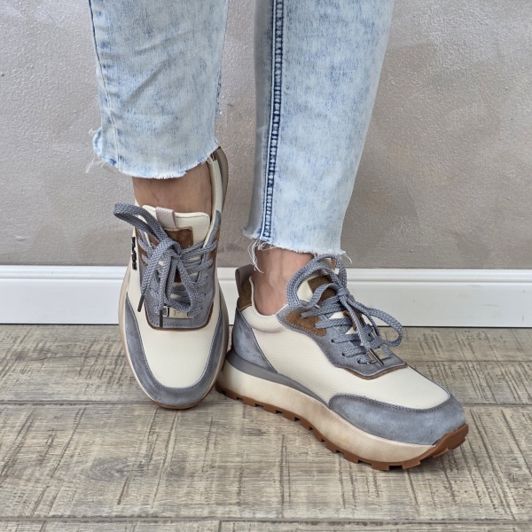 MANOS.RO Pantofi dama casual sport piele naturala Filippo PS680 - Img 3