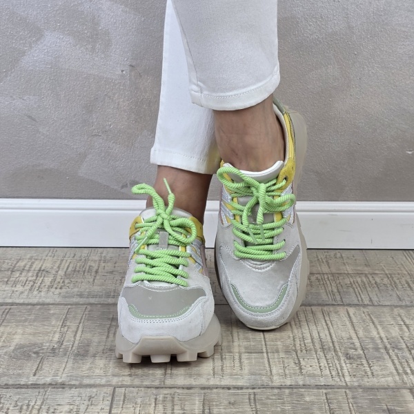 MANOS.RO Pantofi dama casual sport piele naturala Filippo PS743 - Img 2