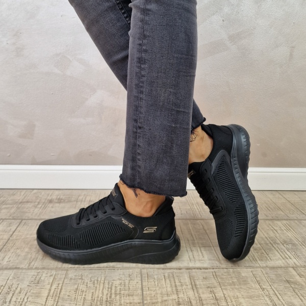 MANOS.RO Pantofi dama sport Skechers® SLIP-INS 117497 BBK - Img 4