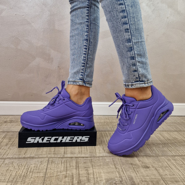 MANOS.RO Pantofi dama sport Skechers® Uno 73690 LIL - Img 4
