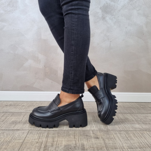 Pantofi casual dama piele naturala MANOS.RO PC1553 - Img 5